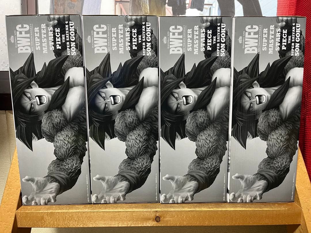 BWFC SUPER MASTER STARS PIECE 孫悟空 4体セット