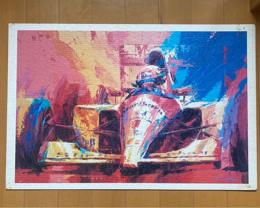 F1 アイルトン セナ　パズル　完成品