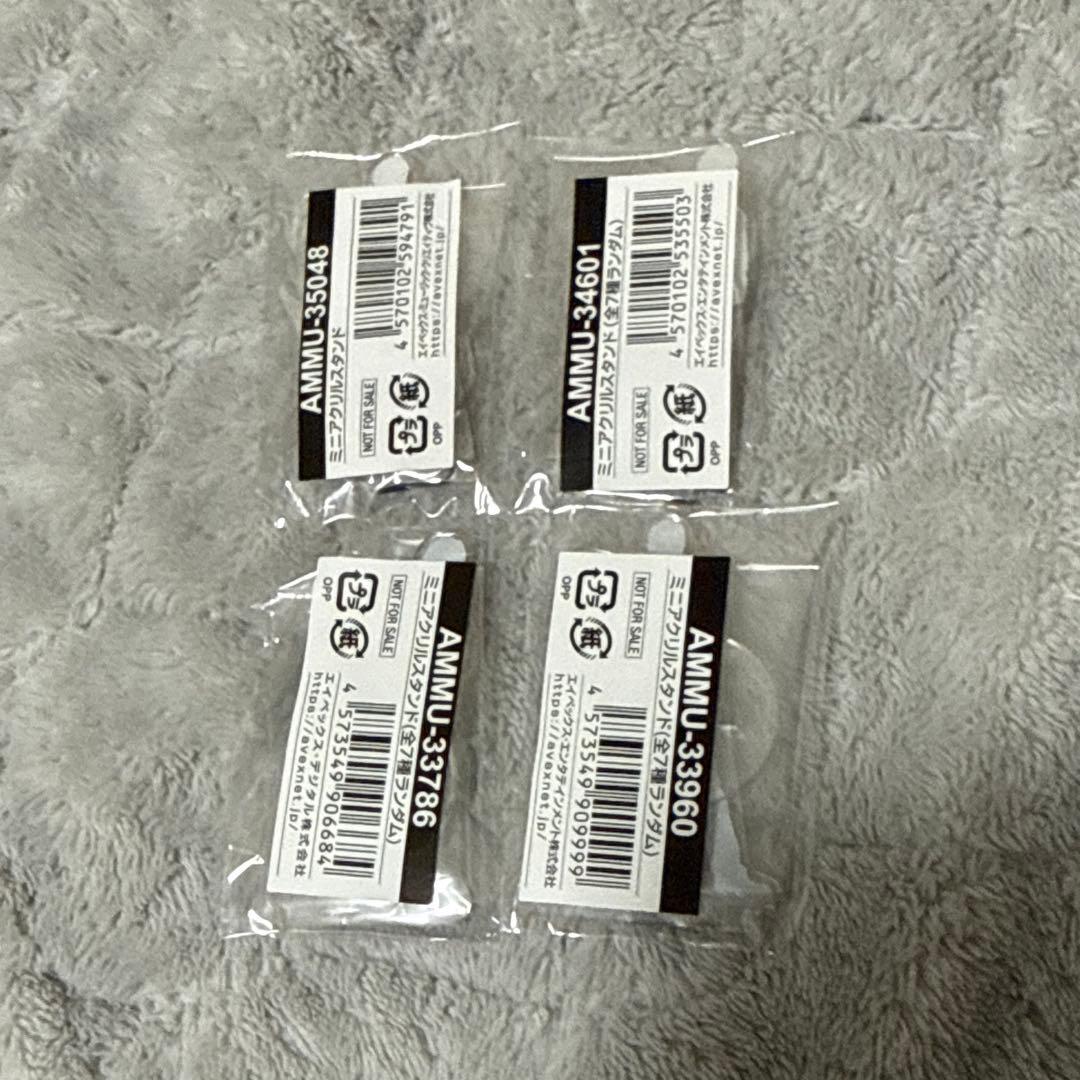 JUNON ミニアクリルスタンド 4つセット