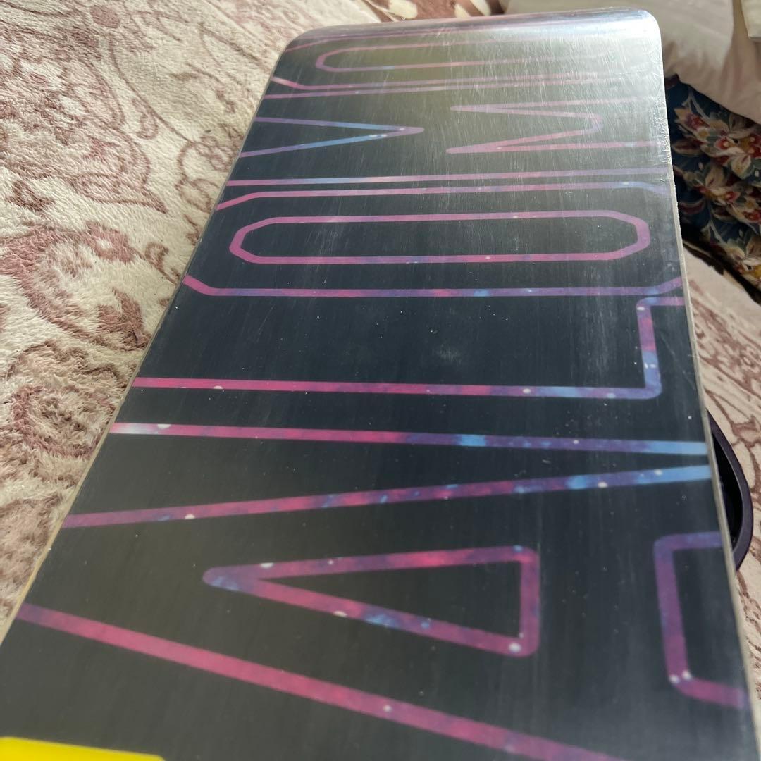 美品 SALOMON 151cm FLUX バイン付 スノーボードセット