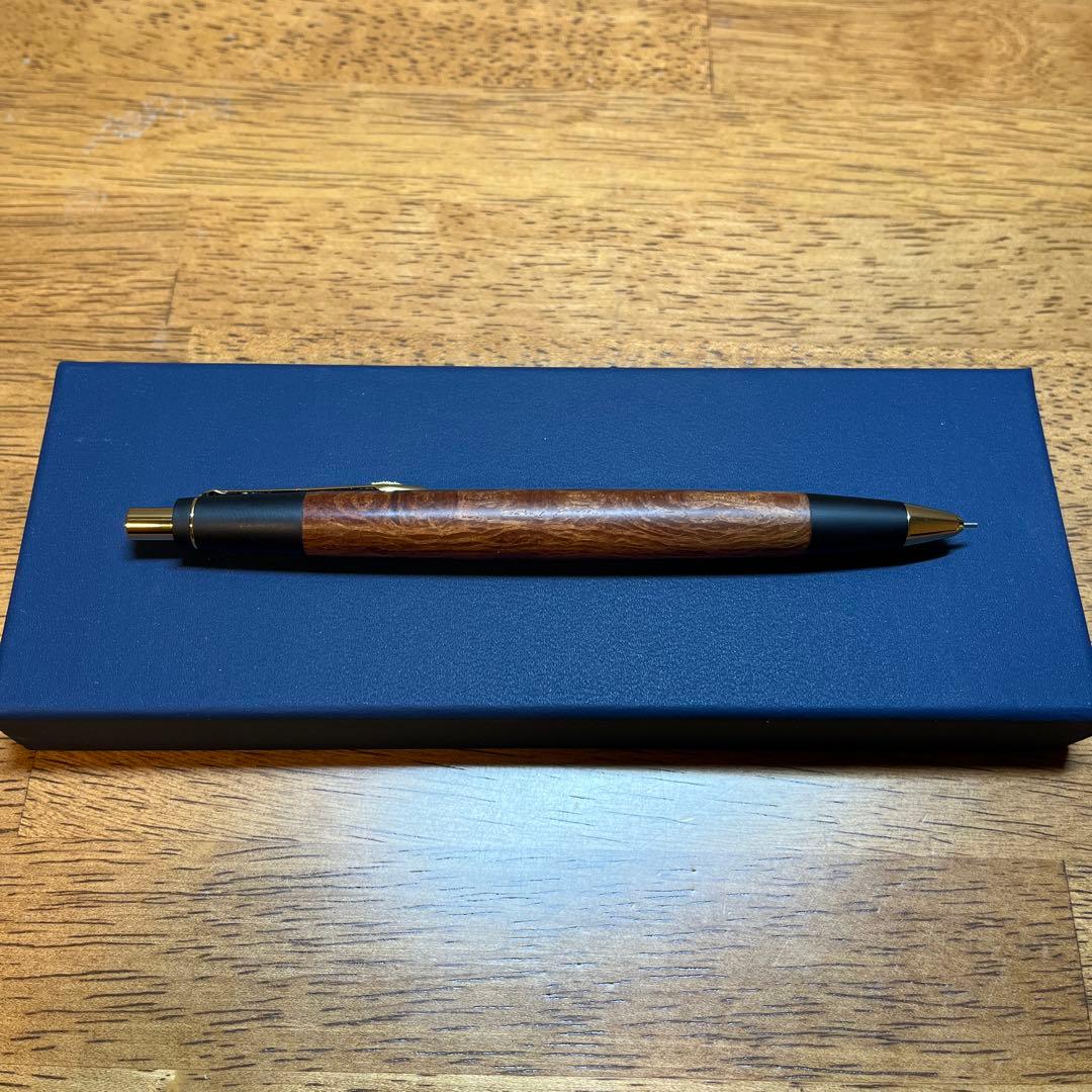 野原工芸　0.5 mmシャーペン　ゴールド金具　　シーオーク