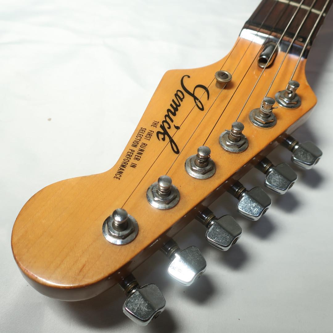 段Samick エレキギター ストラトキャスタータイプ ブラック