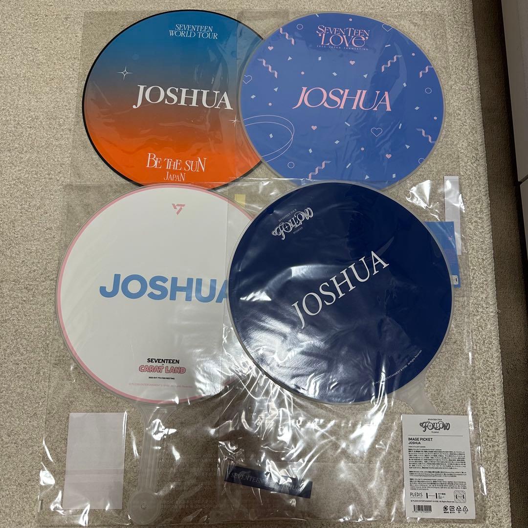 SEVENTEEN ジョシュア うちわ FOLLOW TO JAPAN LOVE