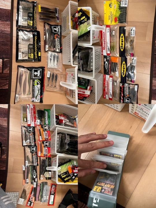 バス釣り引退 写真以外ワームあり