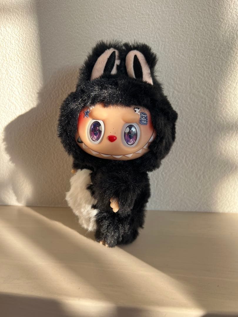 【江戸川ベース】ラブブ ウサギ　白　と　ラブブ　黒