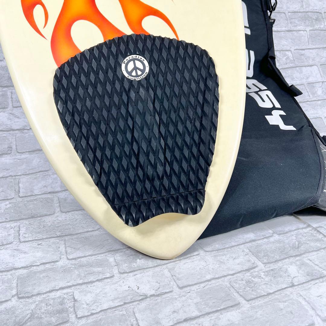 victoria ビクトリア スキムボード ファイヤーパターン