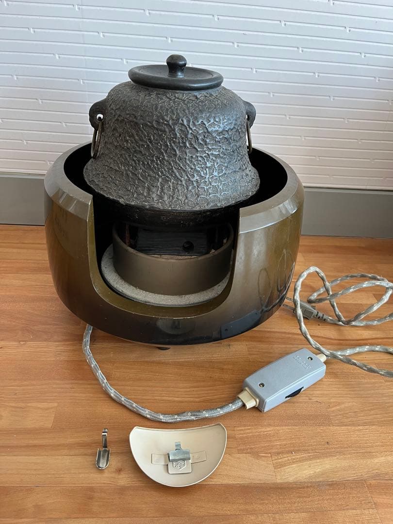 釜セット　野々田電熱器付　茶道具