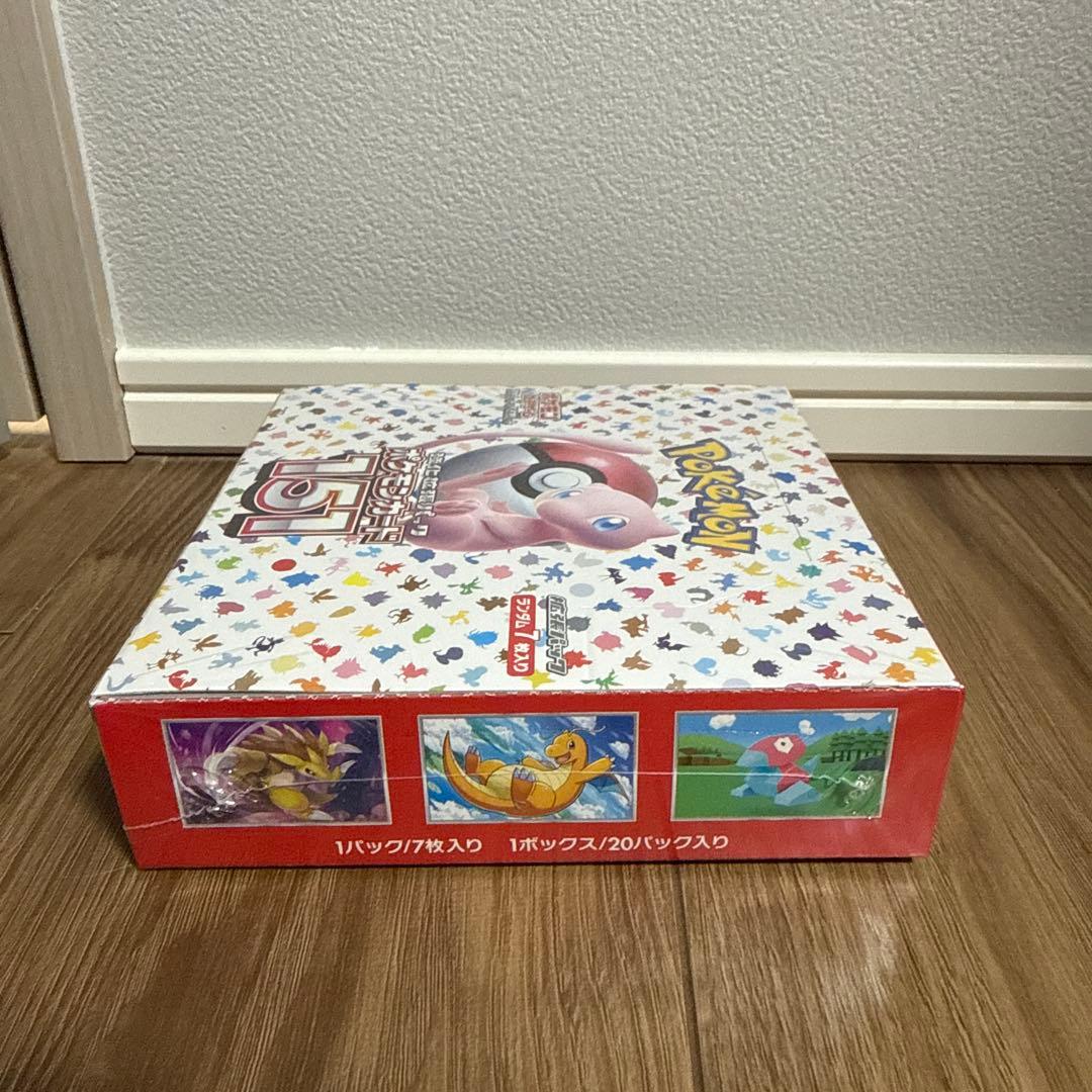 【新品未開封】ポケモンカード151 ボックス　シュリンク付き　box ポケカ