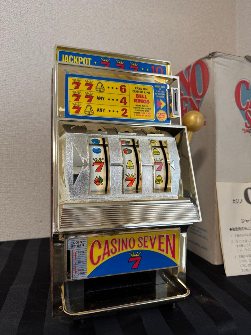 CASINO SEVEN カジノセブン レトロ 雑貨 ディスプレイ