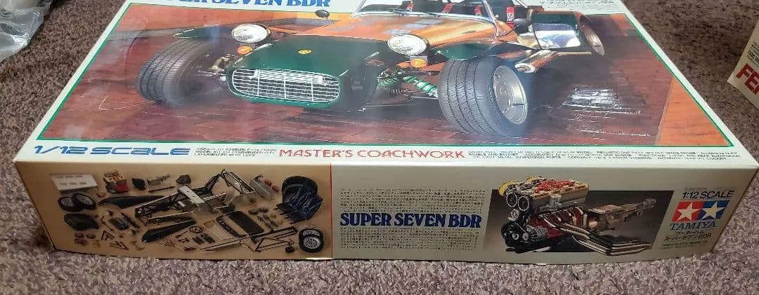 タミヤ1/12ケーターハムスーパーセブンBDR