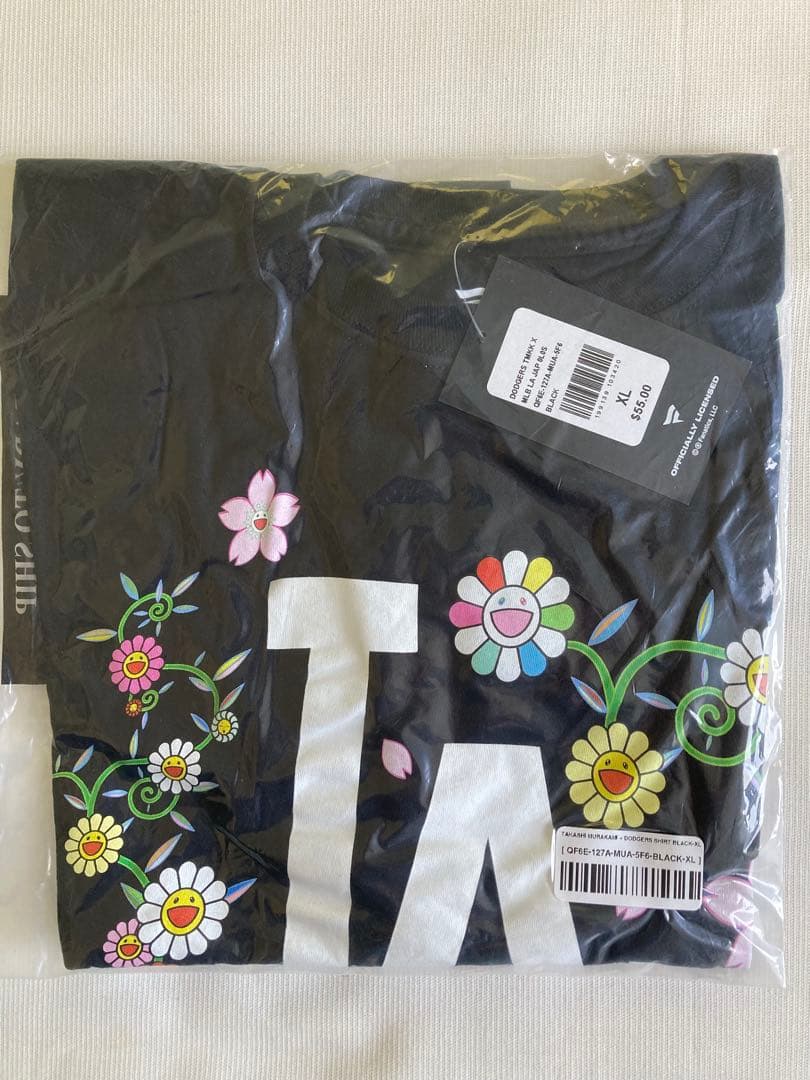 USA限定 村上隆 ドジャース MLB Tシャツ XLサイズ ブラック 大谷翔平