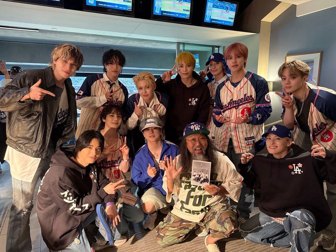 USA限定 村上隆 ドジャース MLB Tシャツ XLサイズ ブラック 大谷翔平