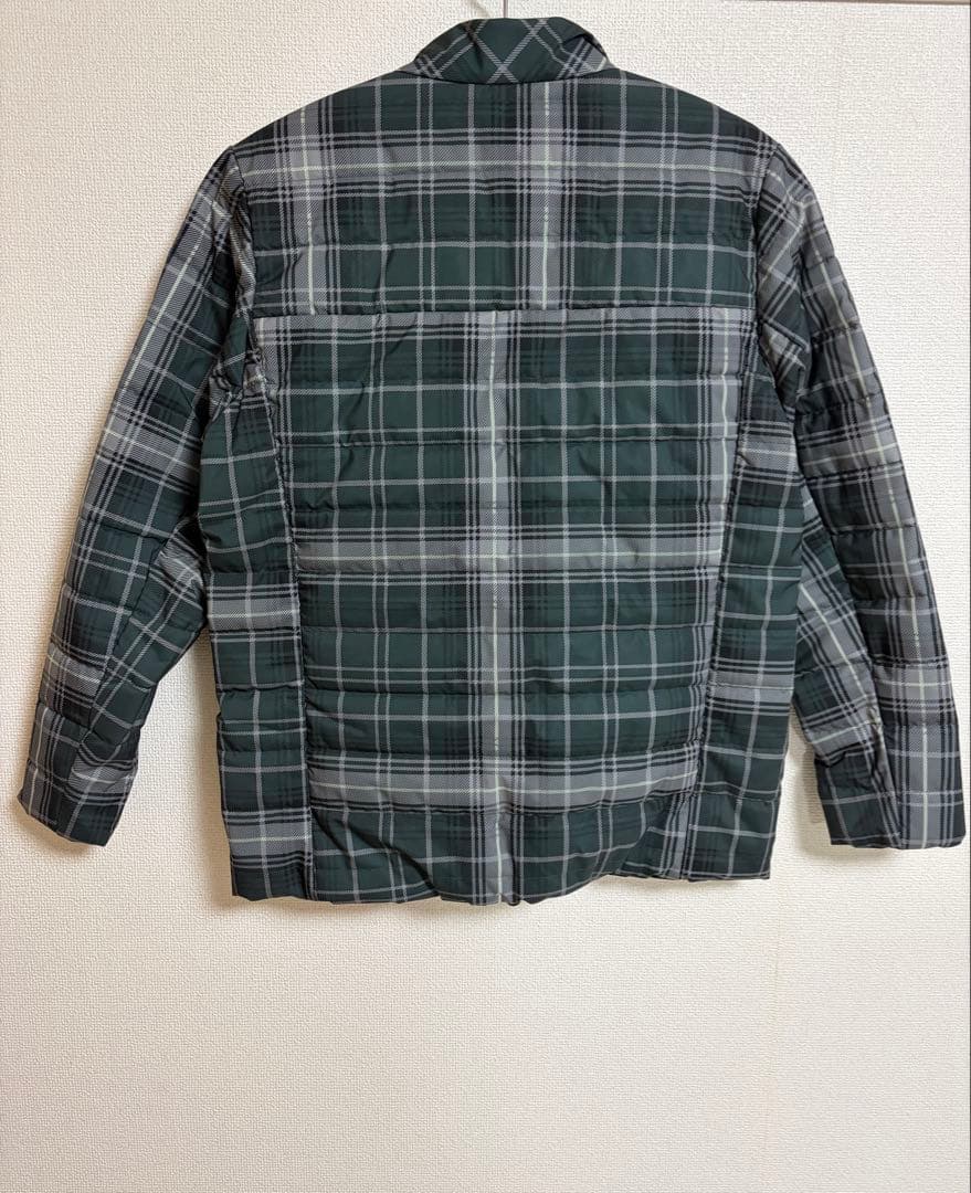 adidas タータンチェック 保温 中ワタ長袖フルジップジャケット