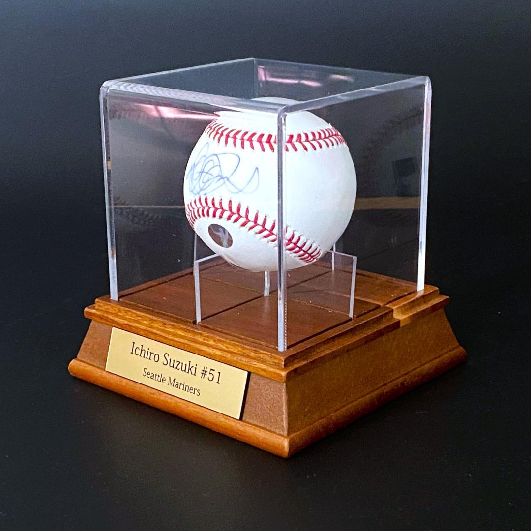 【至宝】イチロー★直筆サインベースボール★写真付き