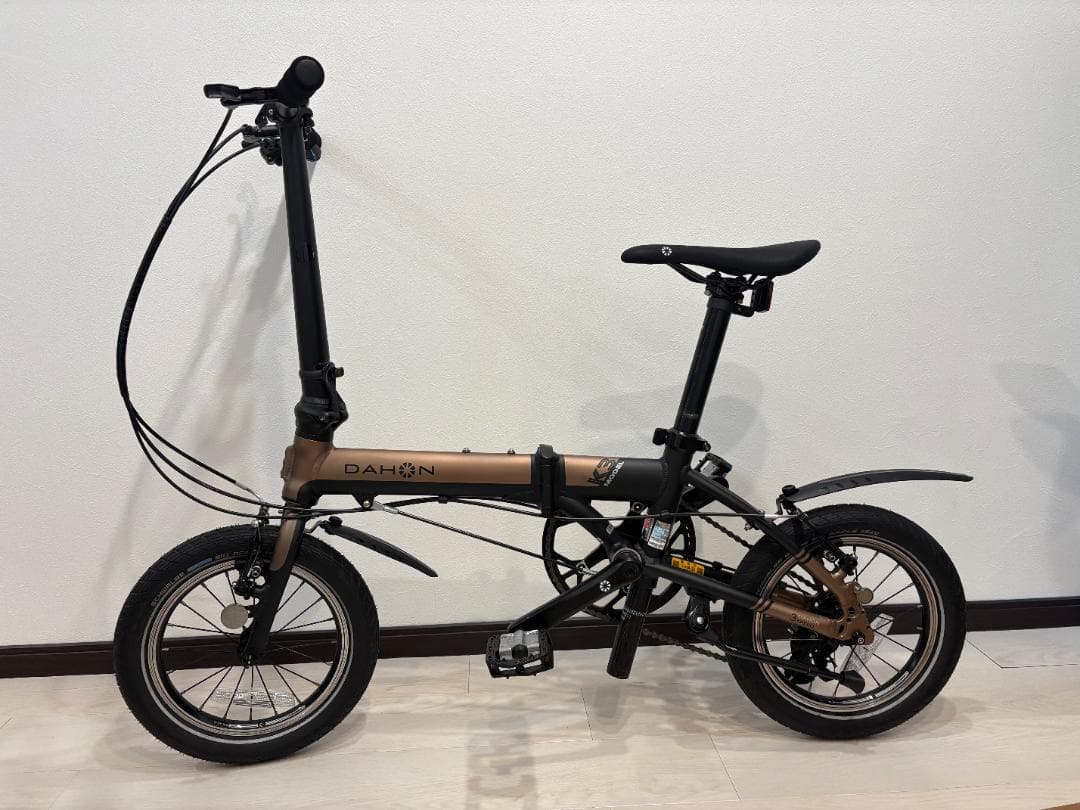 DAHON K3 2023 限定ブロンズ BIG APPLEタイヤ 輪行バッグ付