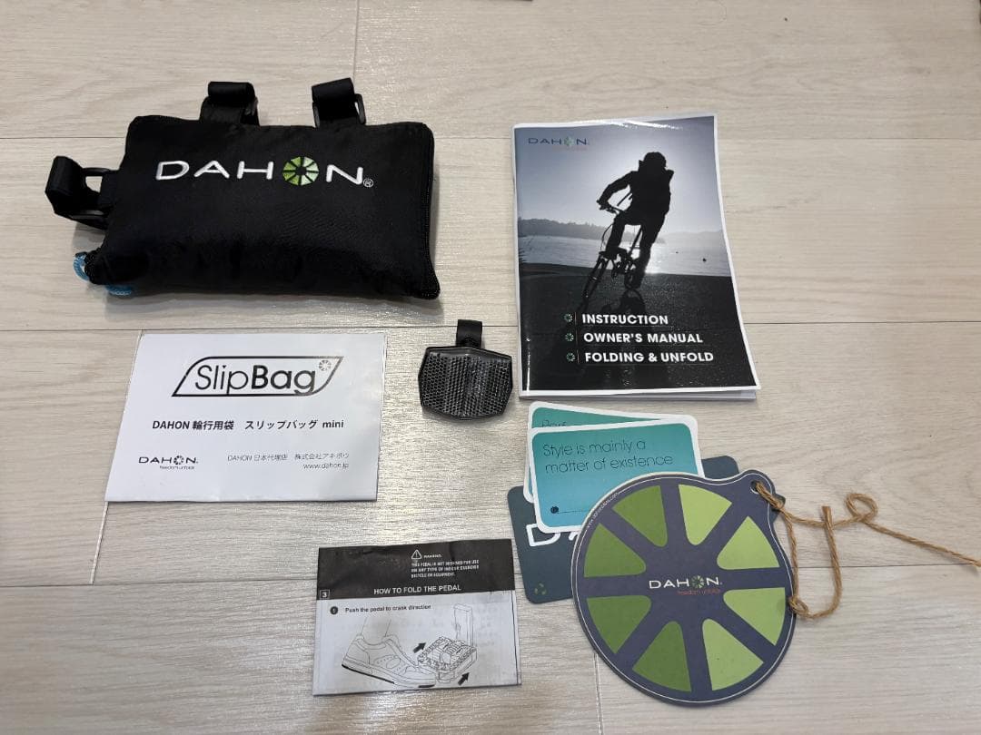 DAHON K3 2023 限定ブロンズ BIG APPLEタイヤ 輪行バッグ付