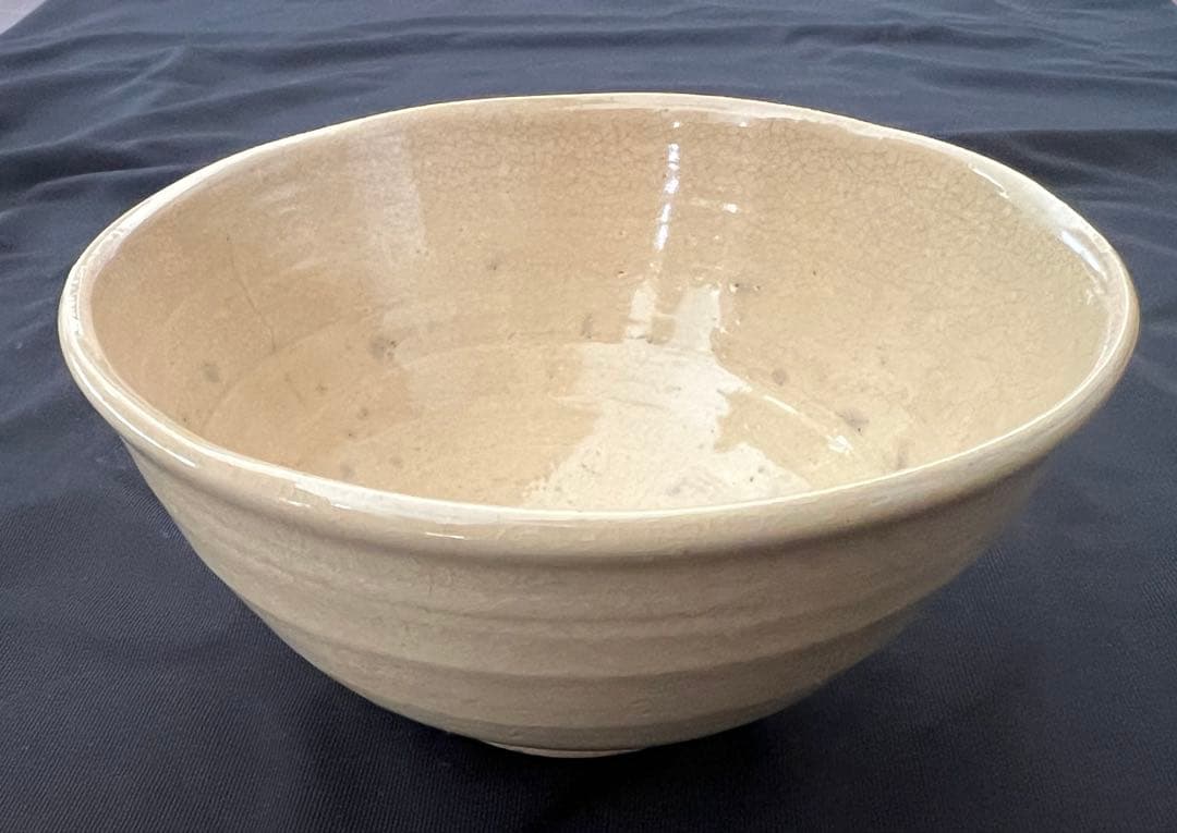 朝日焼 茶碗 七十三代 朝日光斎 陶印有 箱有 遠州七窯