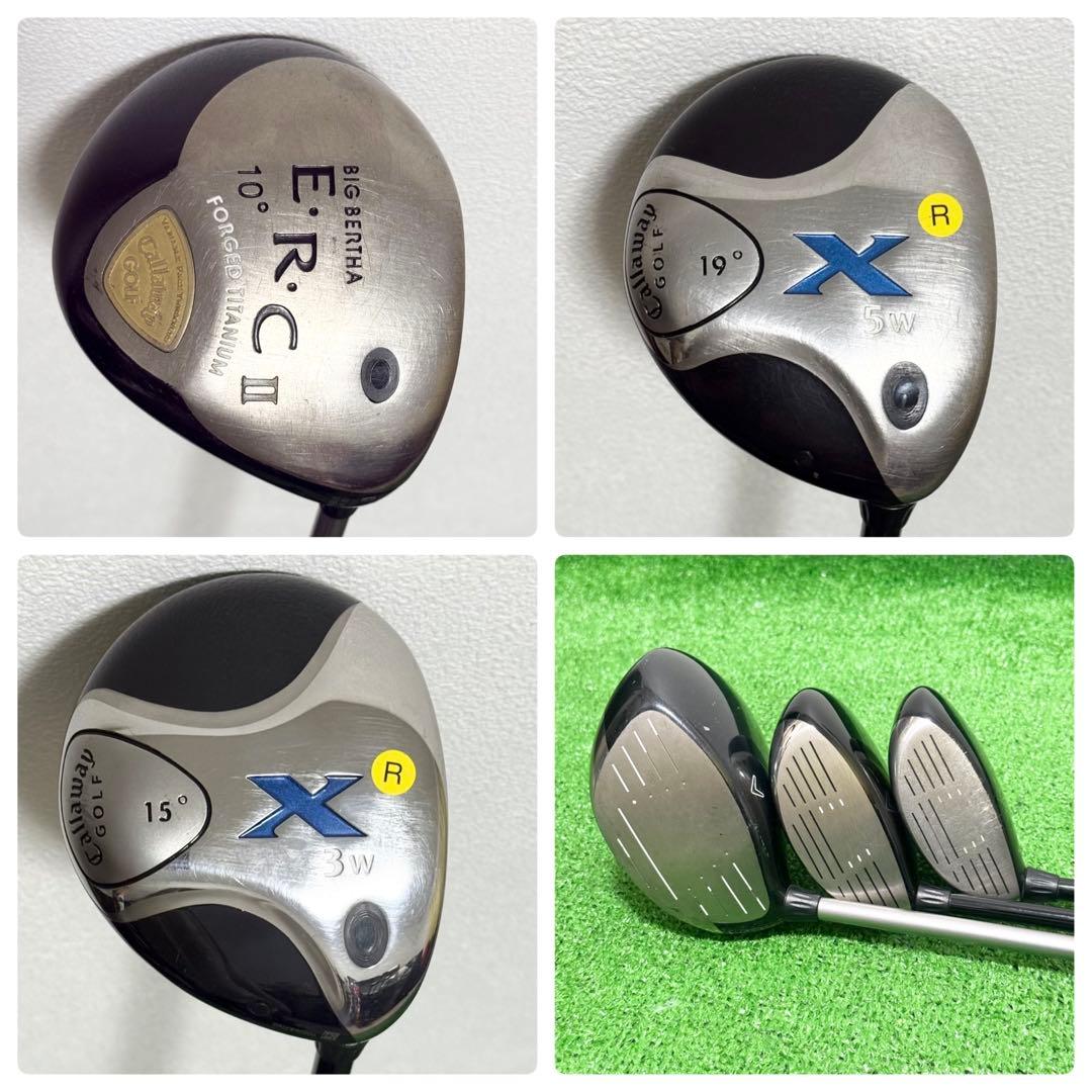 キャロウェイ ウォーバード 初心者 メンズ ゴルフクラブセット フルセット 一式