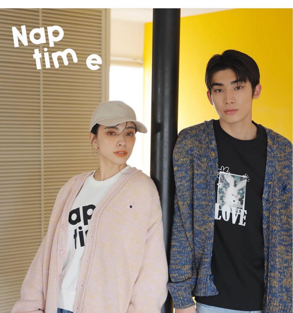 ナップタイム　naptime. Nissy 西島隆弘　カーディガン　ネイビー