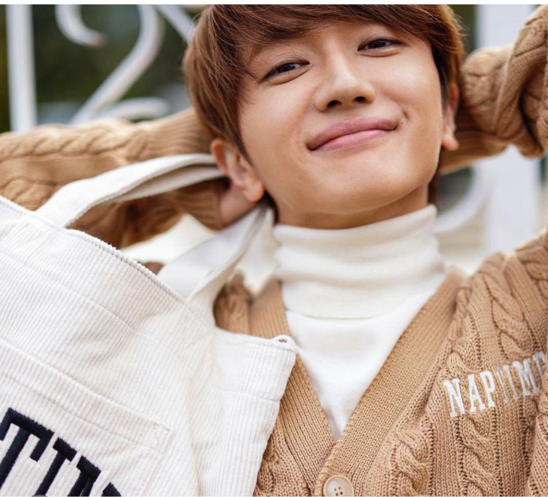 ナップタイム　naptime. Nissy 西島隆弘　カーディガン　ネイビー