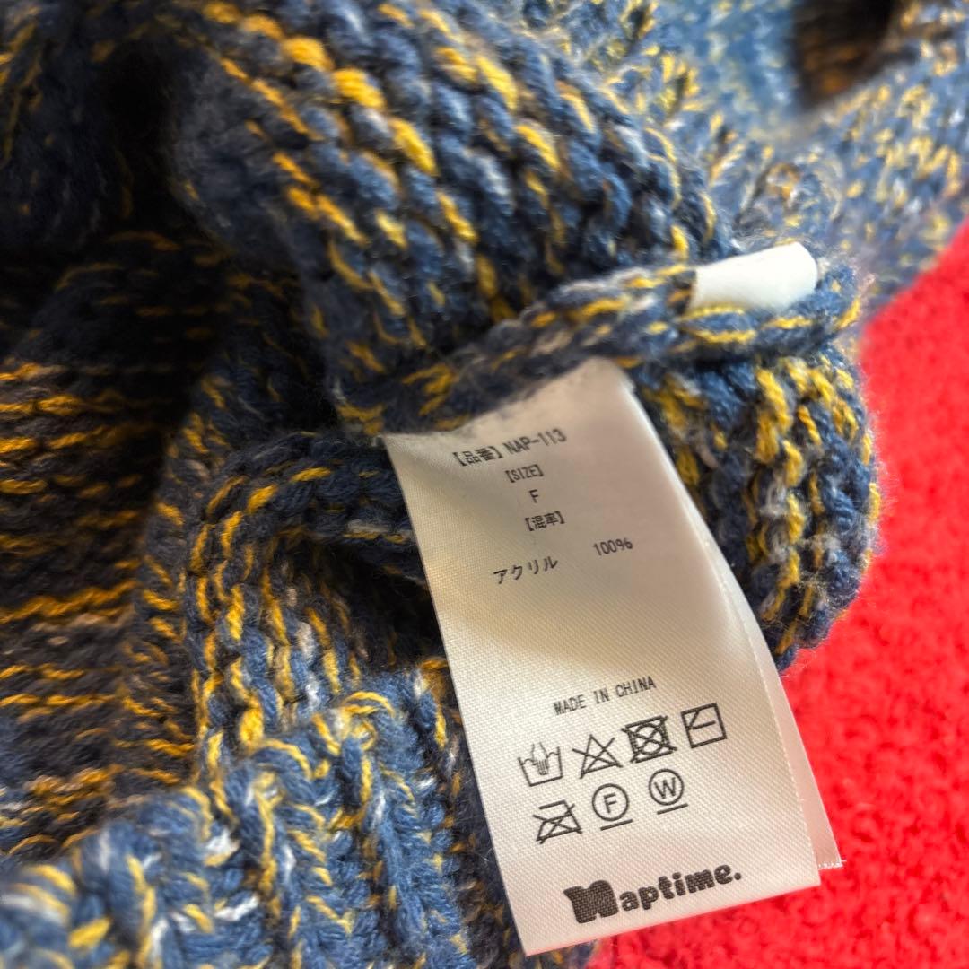 ナップタイム　naptime. Nissy 西島隆弘　カーディガン　ネイビー