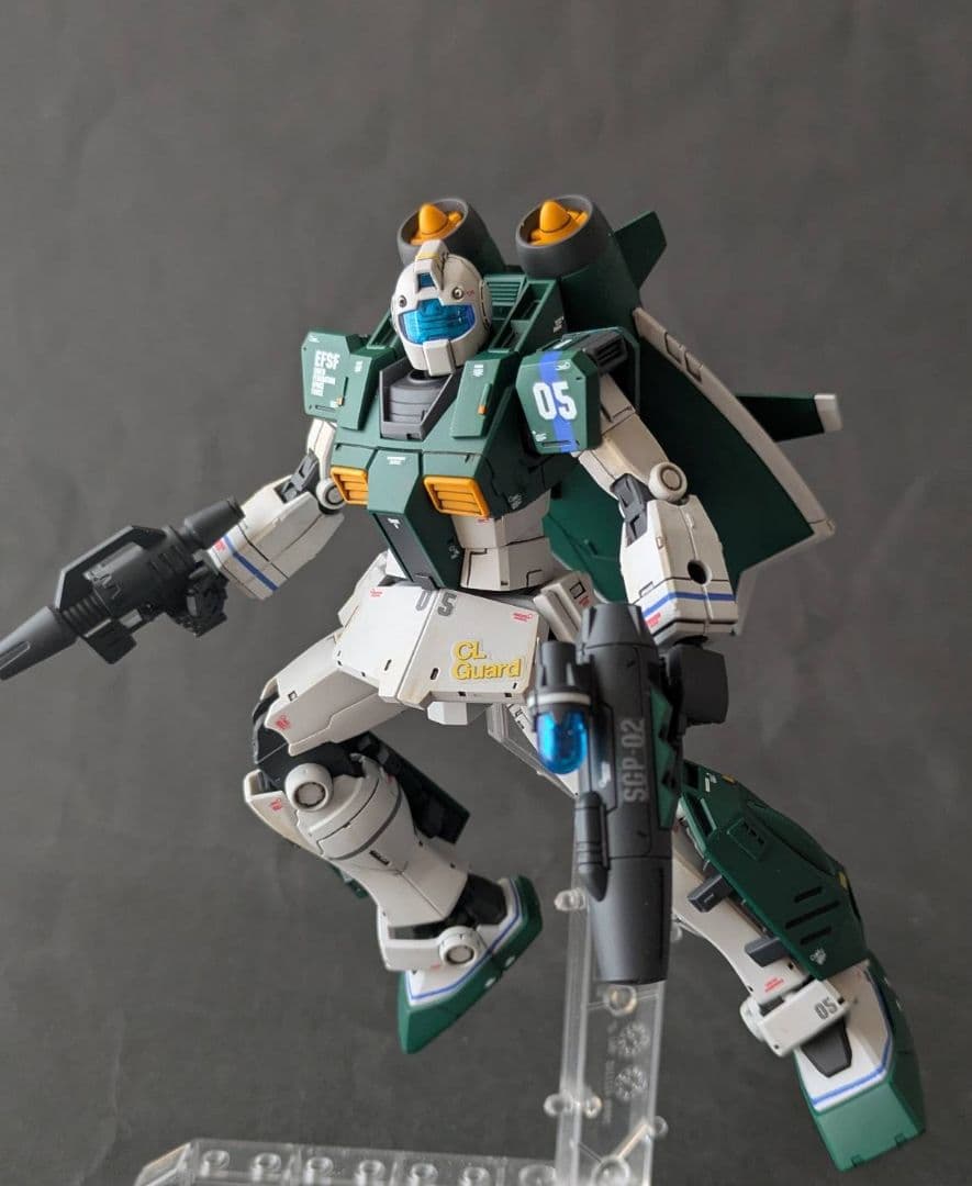 ssx2673様　HG1/144ユーゴー&ジムスループ　完成品　全塗装済