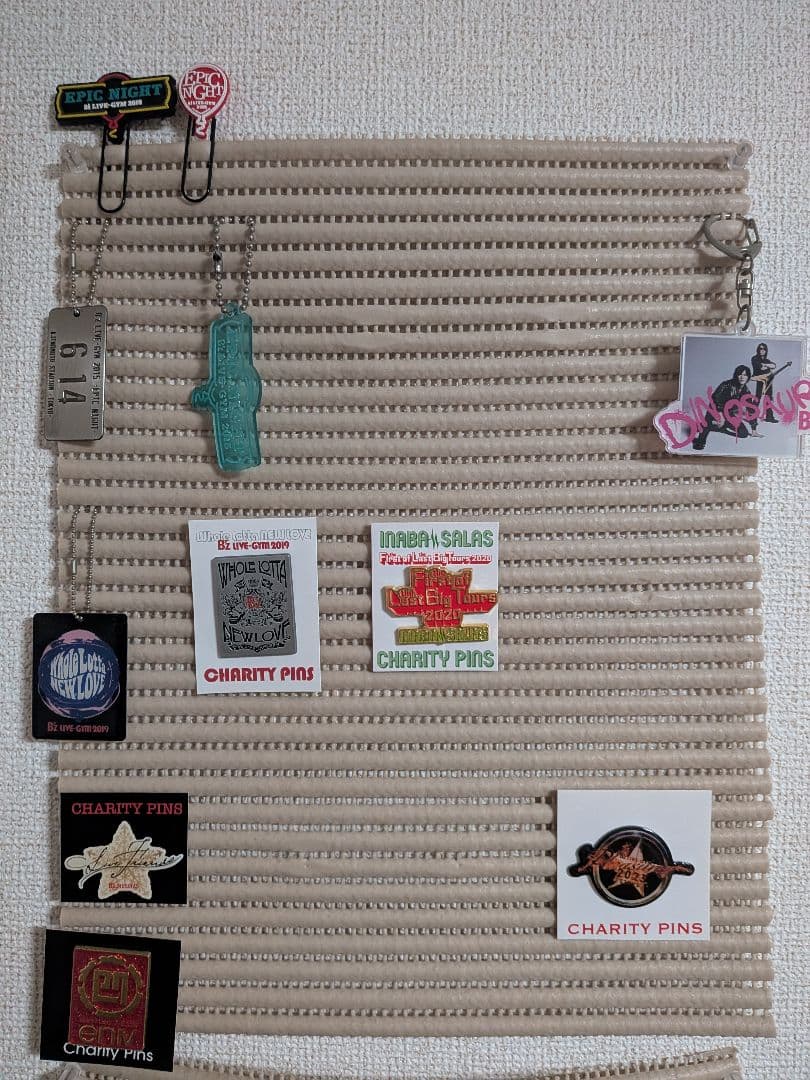 B'z ピンバッチ等 まとめ売り