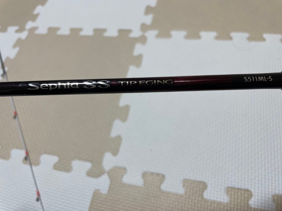 19セフィアSSティップエギング S511ML-S ティップランロッド