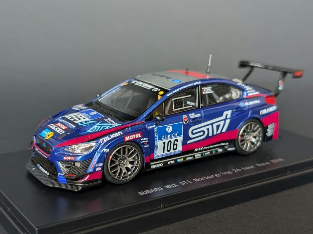 ミニカー EBBRO 1/43 SUBARU WRX STI No.106 2016