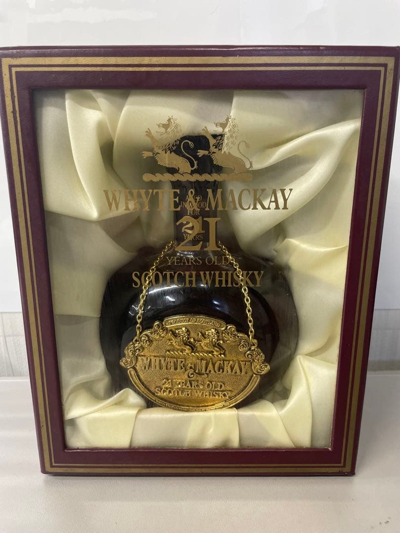 未開栓　WHYTE&MACKAY 21YEARS OLD 21年