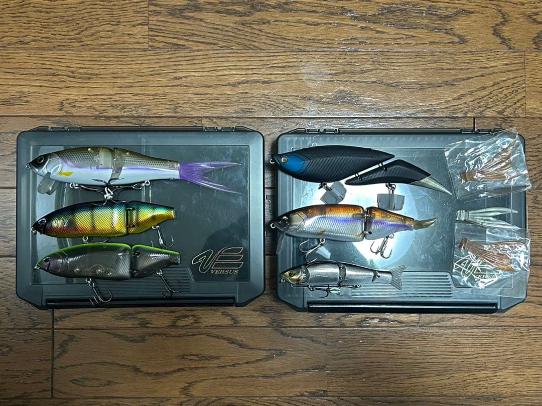 バス釣り引退セット約6万円相当　ワーム30点　ルアー28点　フック、シンカーなど