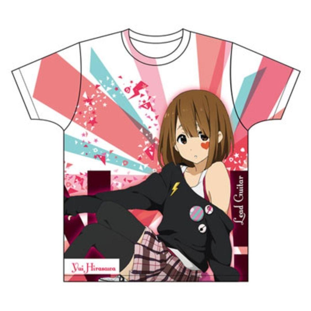 けいおん！ 全面フルカラープリントTシャツ 唯 L