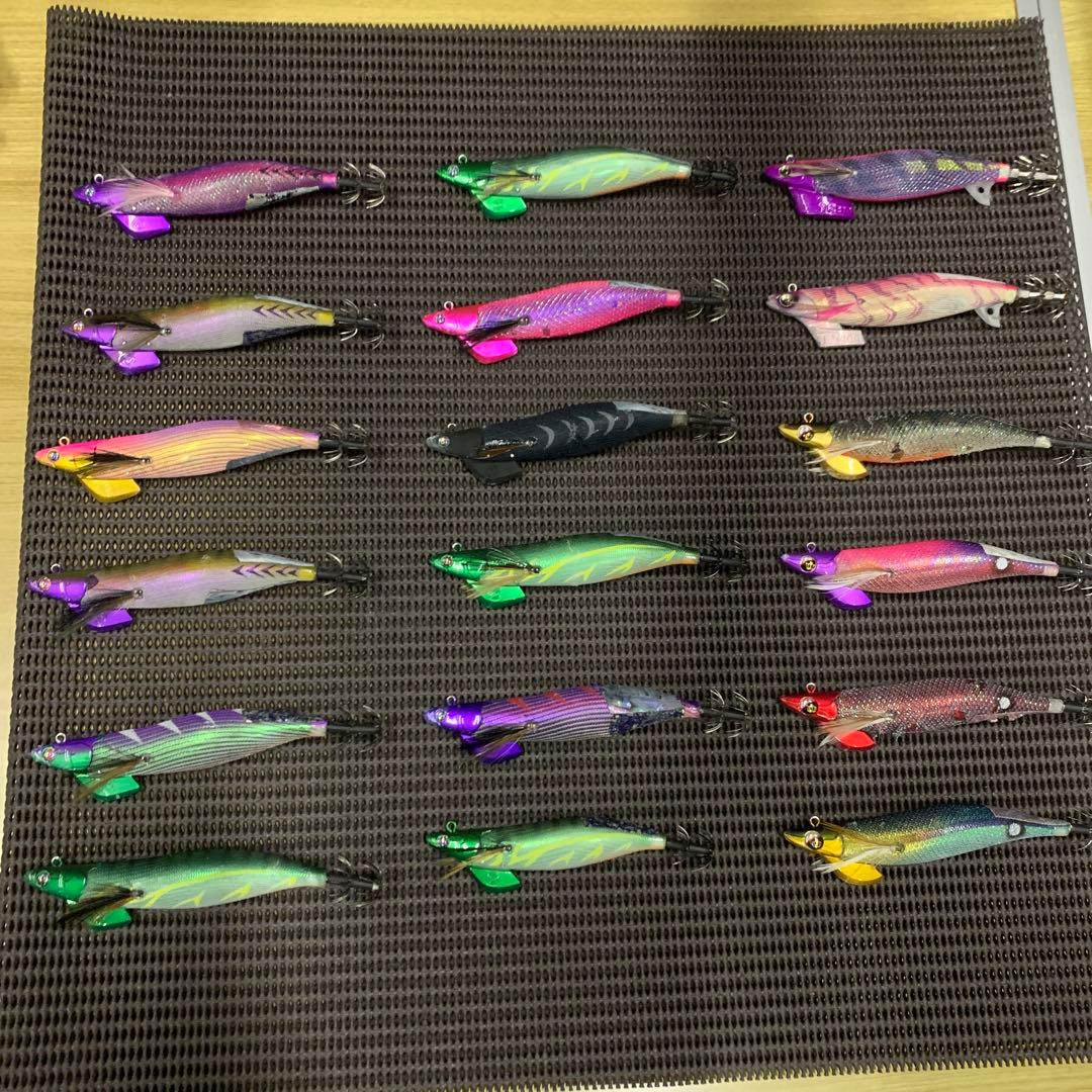 ティップラン　餌木　18本　3.5 号3.0号　ティップランナー等　使用品 TR