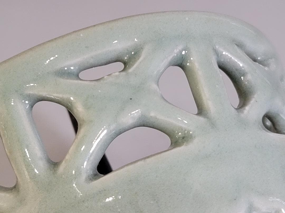 古美術 中国 天龍寺 青磁 燭台 茶道具伝来