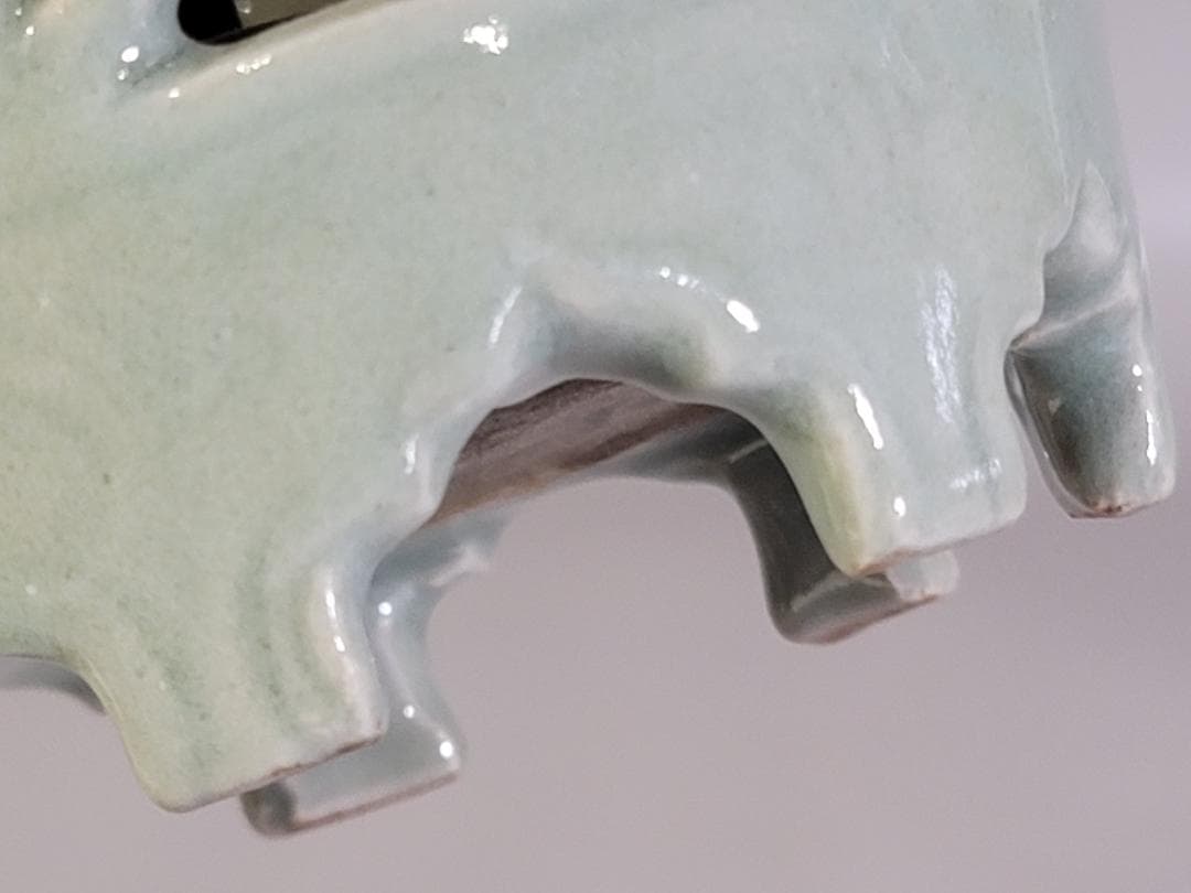 古美術 中国 天龍寺 青磁 燭台 茶道具伝来