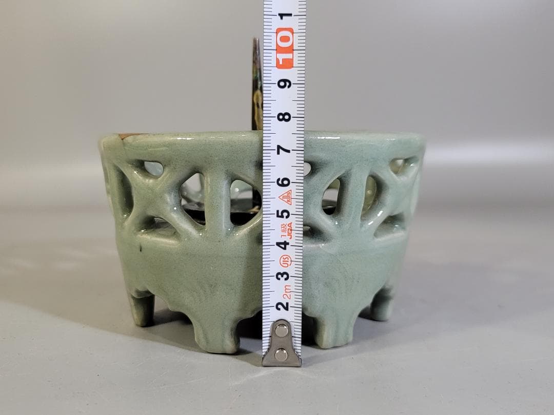 古美術 中国 天龍寺 青磁 燭台 茶道具伝来