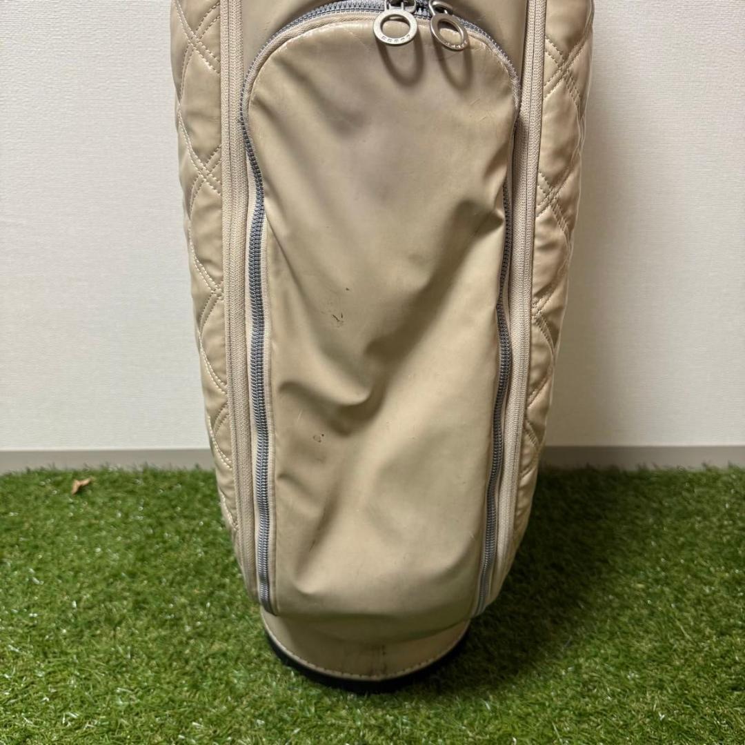 ONOFF オノフ キャディバッグ ゴルフバッグ ソフトタッチ本革調