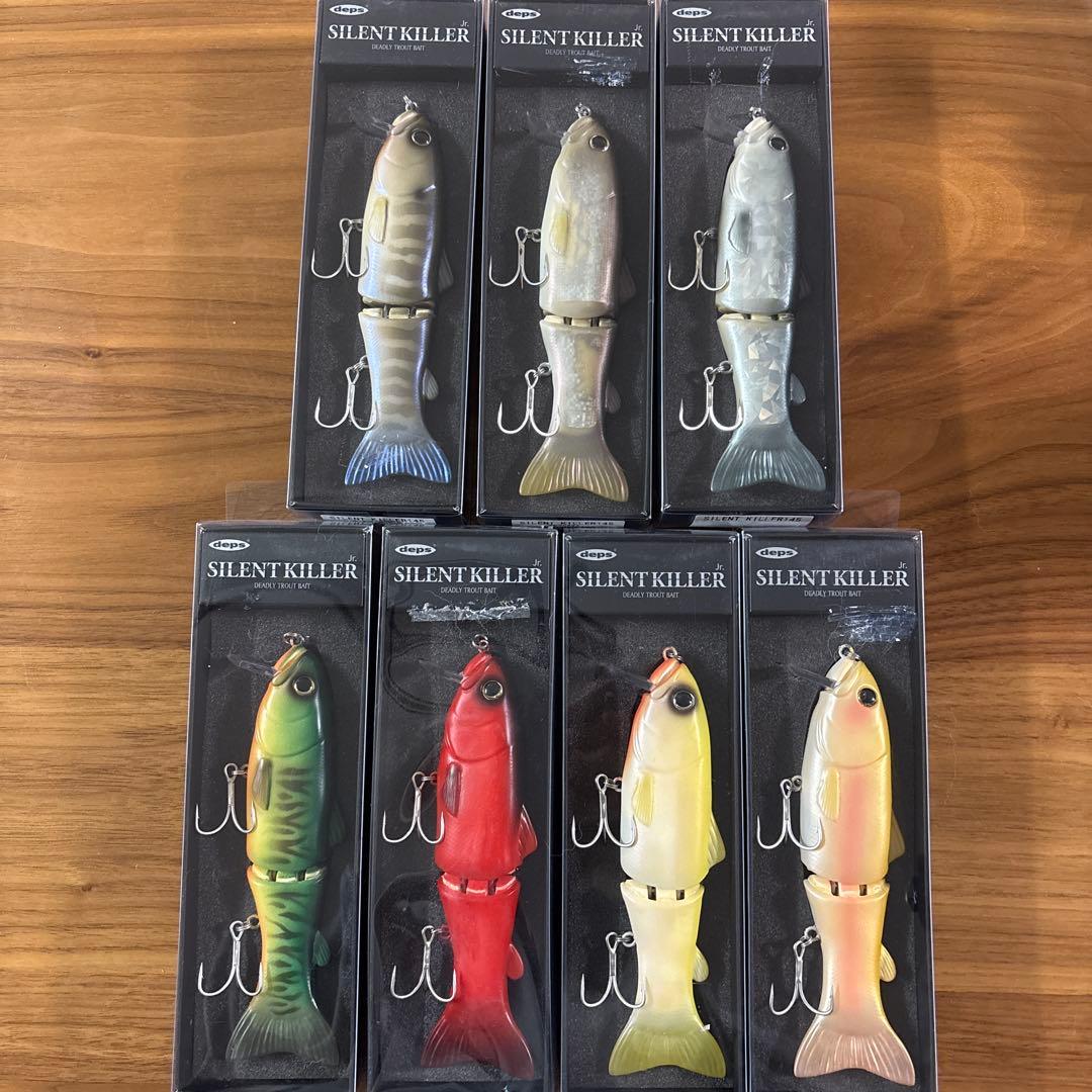 ☆廃盤☆旧モデル☆レア☆デプス　サイレントキラーJr. 145　7個セット