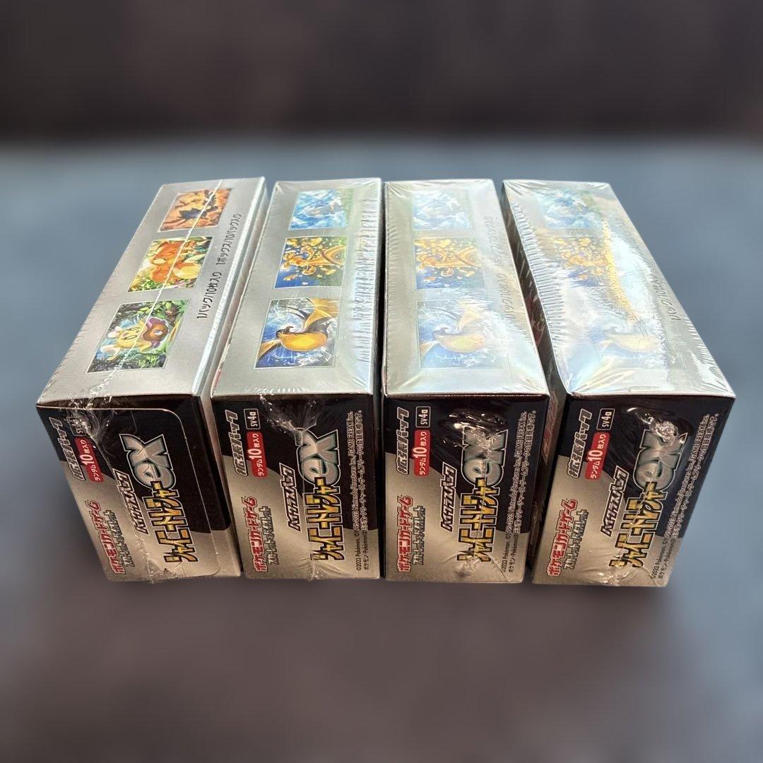 基*す様 ポケモンカードゲーム　シャイニートレジャーｅｘ　シュリンク付　4箱