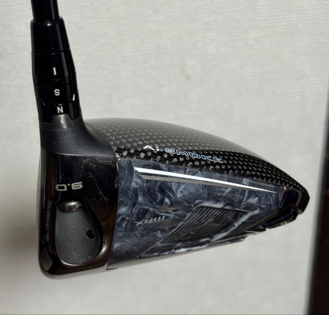超美品　Callaway PARADYM A1 SMOKE MAX ドライバー