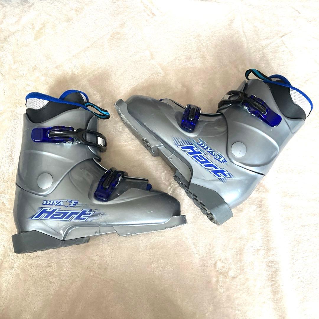 スキー３点セットスキーセットスキー板120cmスキー靴23〜23.5ジュニア男女