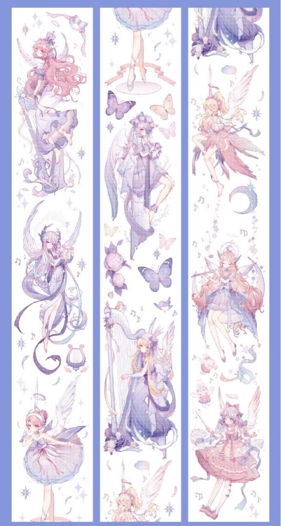 海外　shine wines 野葵　女の子　男の子　人物　マスキングテープ　6巻