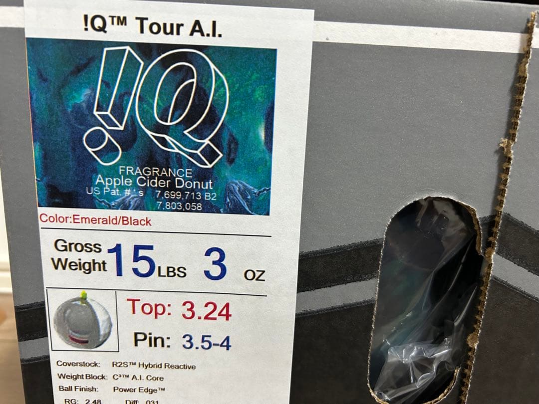 送料込み【新品】IQツアーA.I.　ストーム　15ポンド3オンス　18