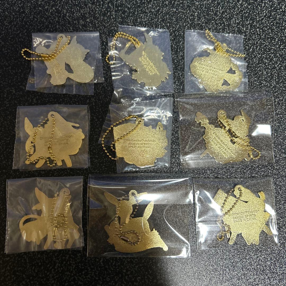 ポケモン一番くじ イーブイ&MELODISメタルチャーム全9種類セット