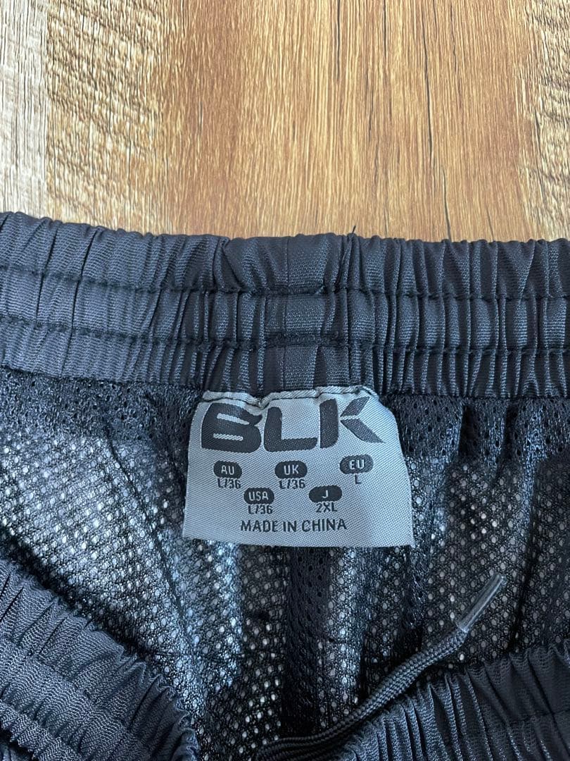 BLK HINOラグビー パンツ 2XL 黒