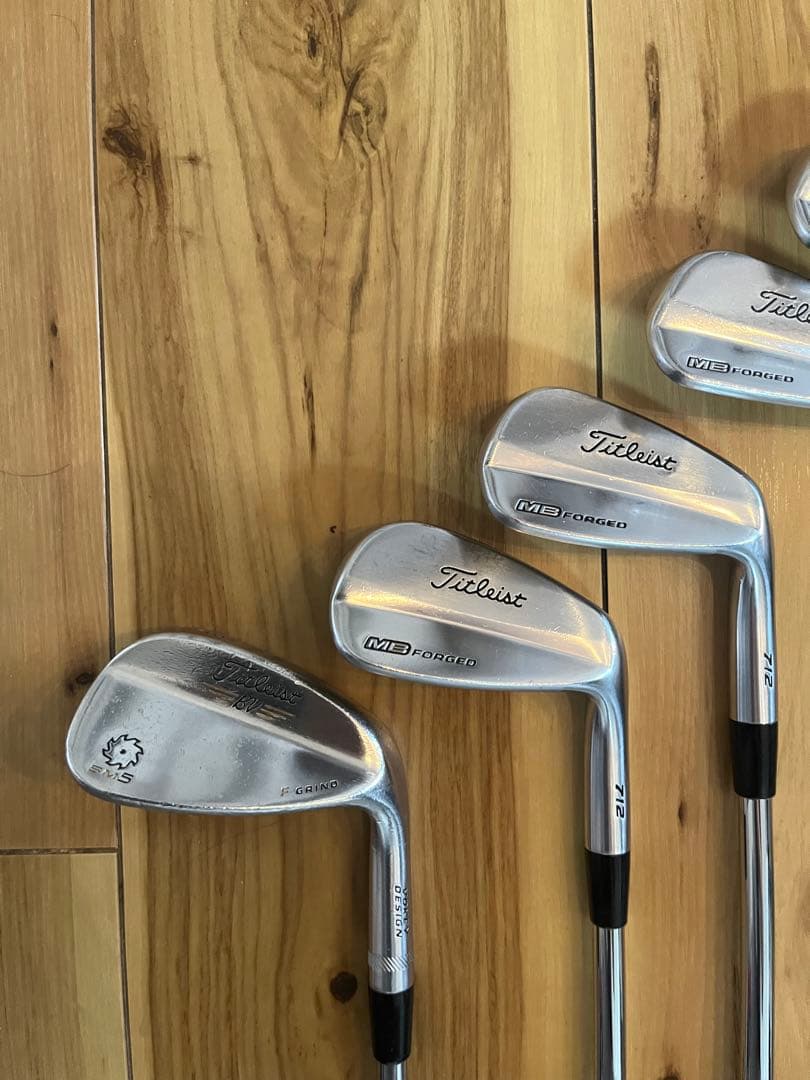 タイトリスト712MB 4-9 ボーケイSM5 48° 7本セット