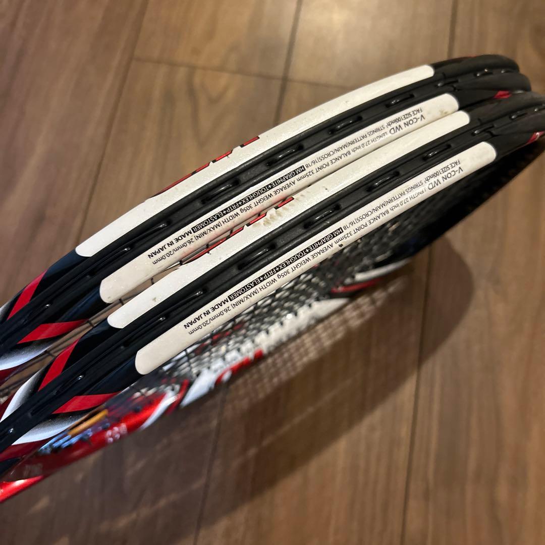 YONEX V-CON WD 2本　硬式テニスラケット