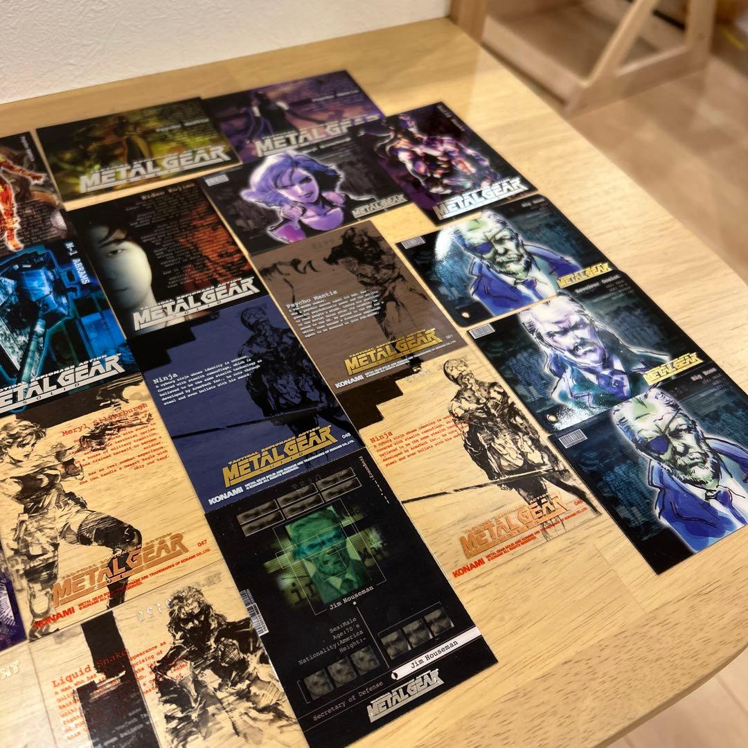 【売り切り】L GEAR SOLID メタルギア　カード93枚セット