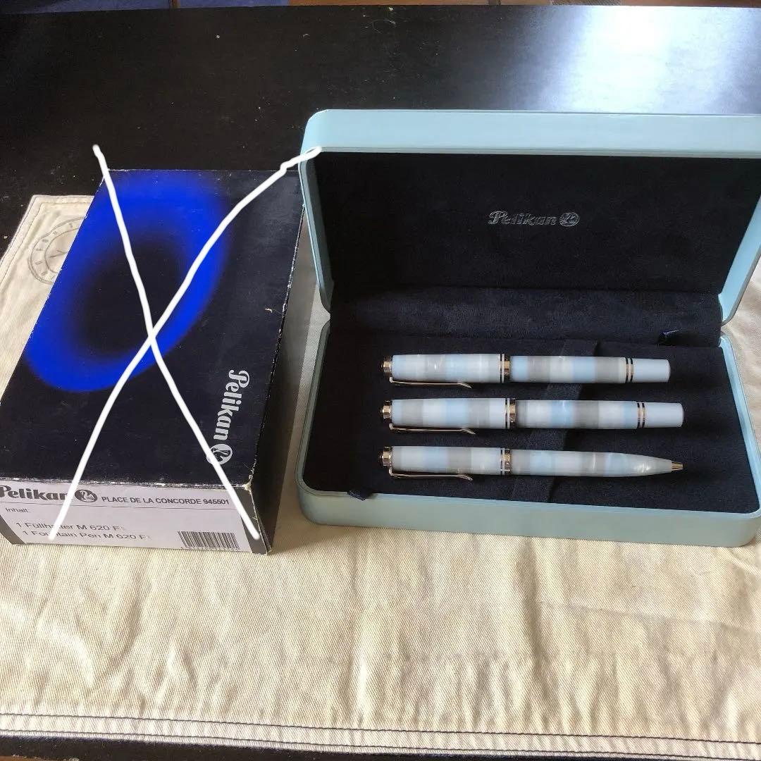 ペリカン　コンコルド　万年筆　ローラーボール　ボールペンのセット販売