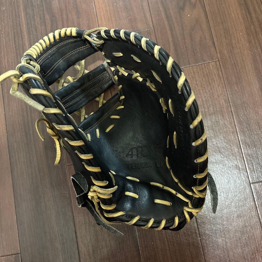 ATOMS 書道家もーちゃんコラボ　硬式ファーストミット